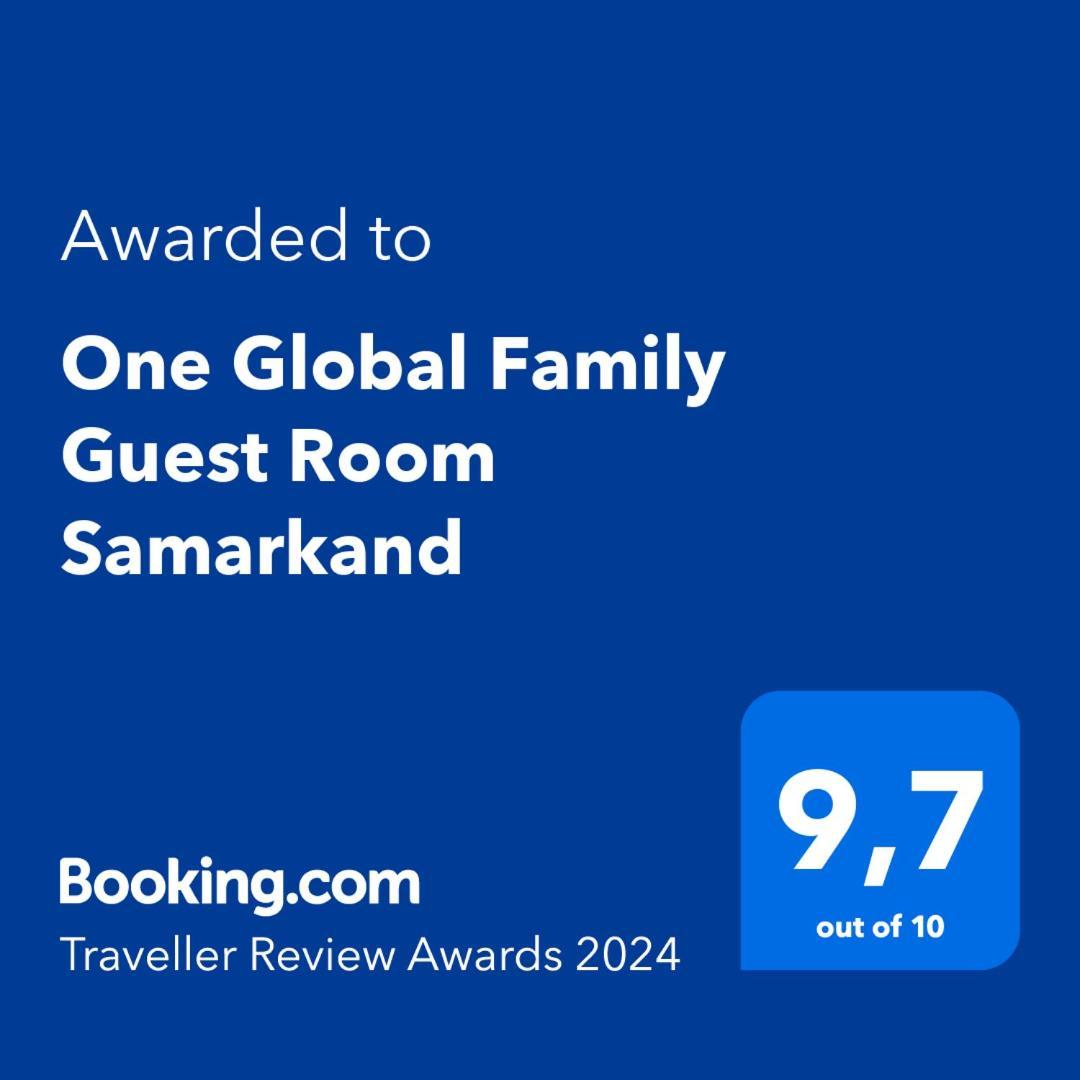 One Global Family Guest House Samarcanda Exterior foto